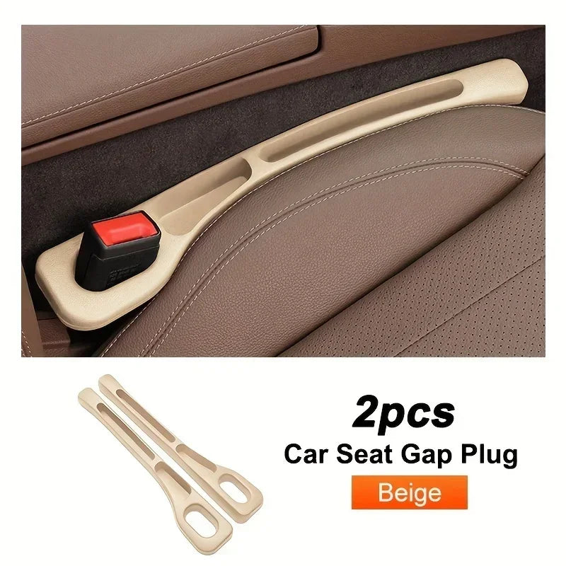 2pcs Pair Universal Car Seat Gap Plug Strip Side Seam Car Gap Filler Leak Proof Seat Gap Storage Organizer Interior Decoration