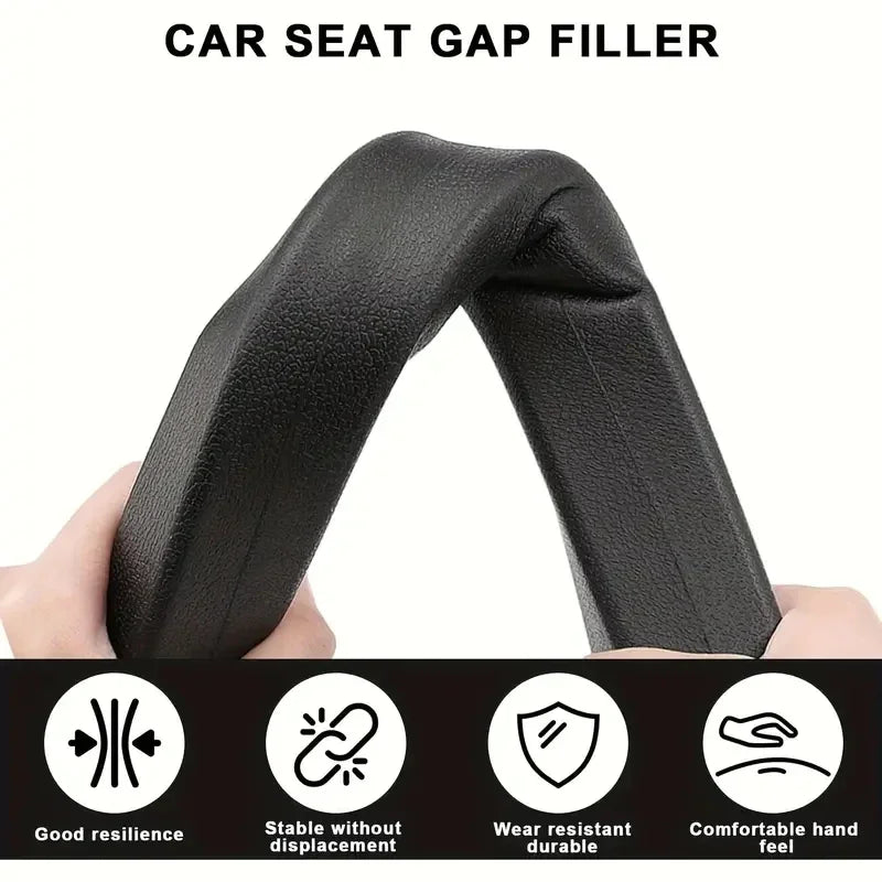 1 Pair Universal Car Seat Gap Plug Strip Side Seam Car Gap Filler Leak Proof Seat Gap Storage Organizer Auto Interior Decoration