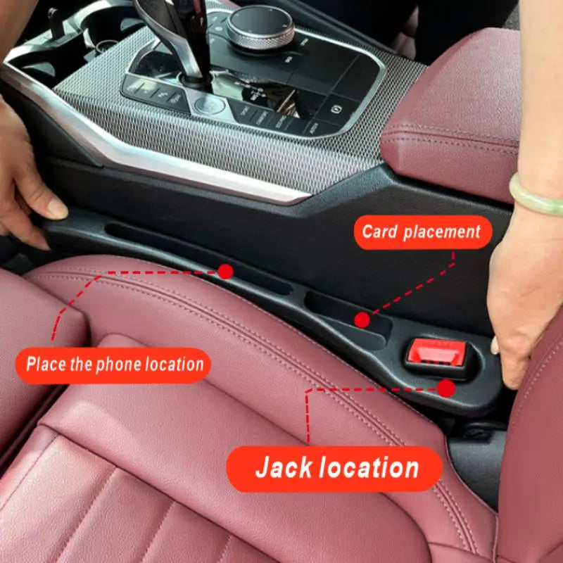 Car Seat Gap Storage Organizer Leak-proof Filler Sealing Strip For Toyota Corolla E120 E130 E140 E150 E180 E170 E210 Accessories