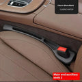 Car Seat Gap Filler Organizer Waterproof Leak Strip Car Seat Gap Plug Strip with 2 Grooves Seat Gap Storage Interior Accessories