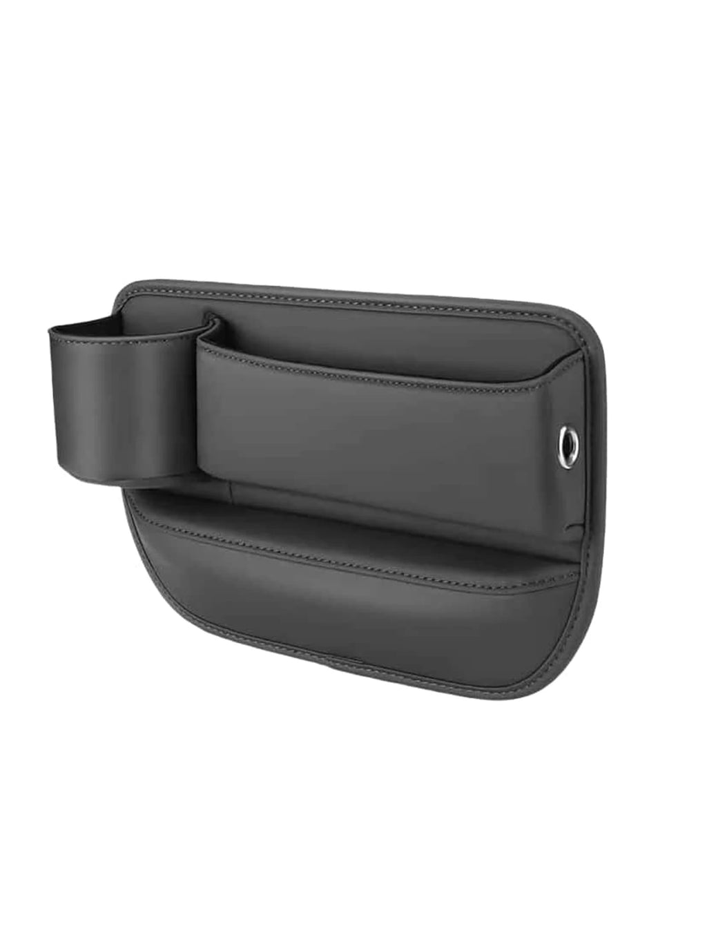 1pc Car Seat Gap Filler Organizer with Cup Holder PU Leather Car Side Seat Storage Box Multi-functional Car Interior Organizer F